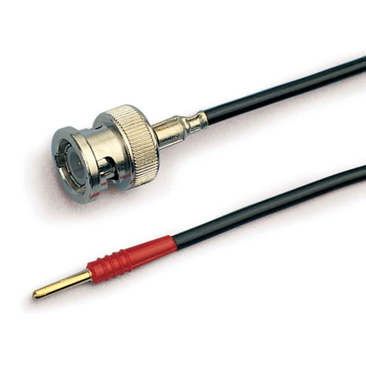 Low-noise cable for Microelectrode Holder, A: BNC (male), B: pin