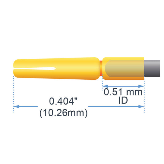 Sockets, 0.031" Gold-plated (pkg of 50)