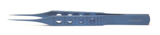 Colibri Tying Forceps, 11.5cm, Straight, 3mm Tips, 4mm Tying Platform, Titanium