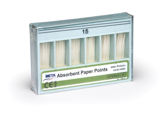 Absorbent Paper Points, sterile, #15