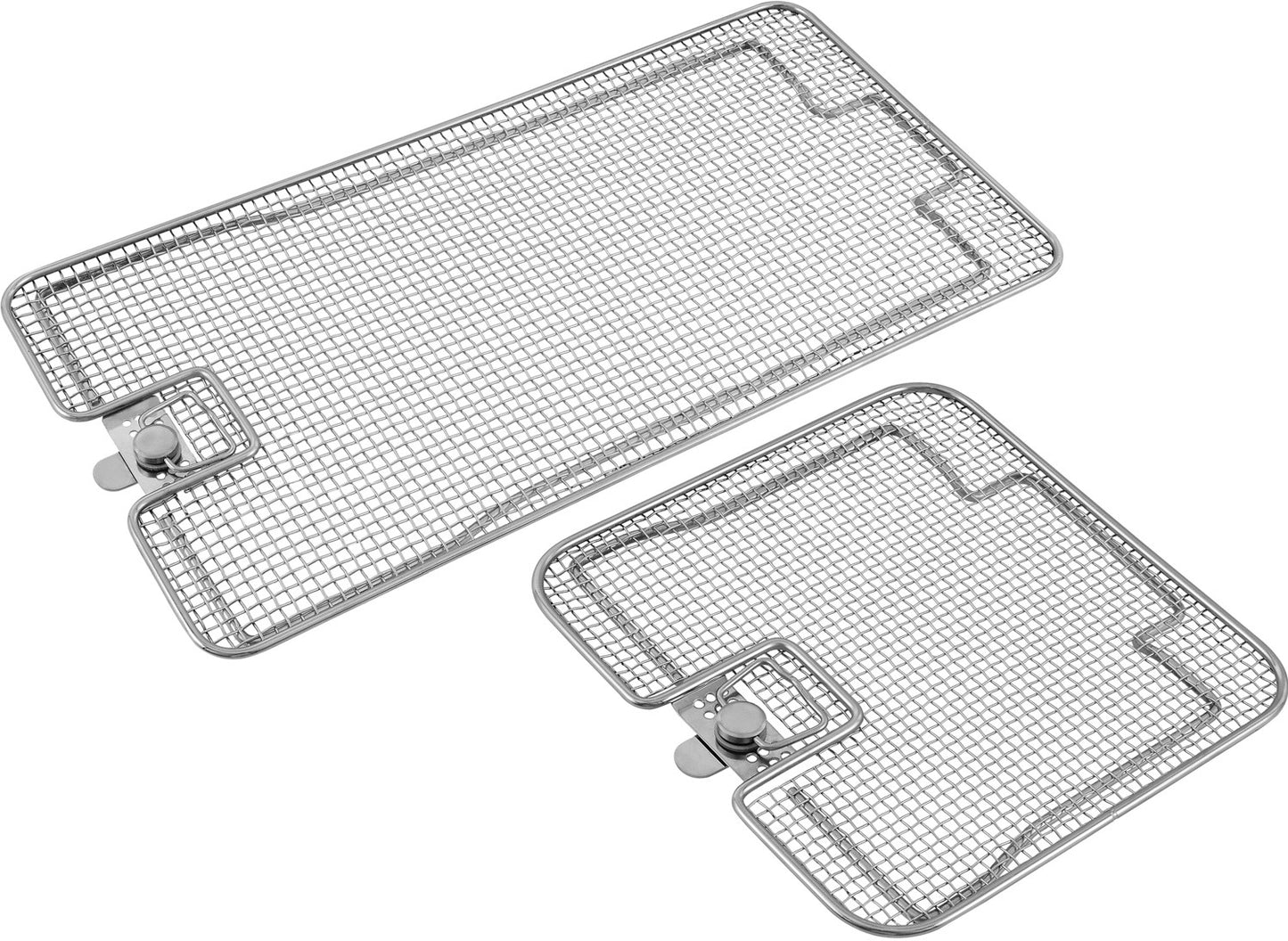 Lids for Crimped Wire Mesh Sterilization Baskets, Double Frame-WP-4457DCW