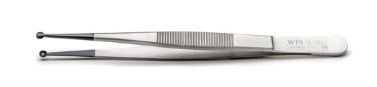 Ceramic-Coated Cupped Forceps, 12.5cm, Straight, 3.5mm Tip