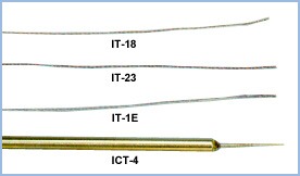 Flexible Implantable Probe, 0.025 inch sensor diameter, 0.005 sec