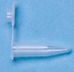 Microcentrifuge tubes, 0.5mL, natural, pkg of 1000