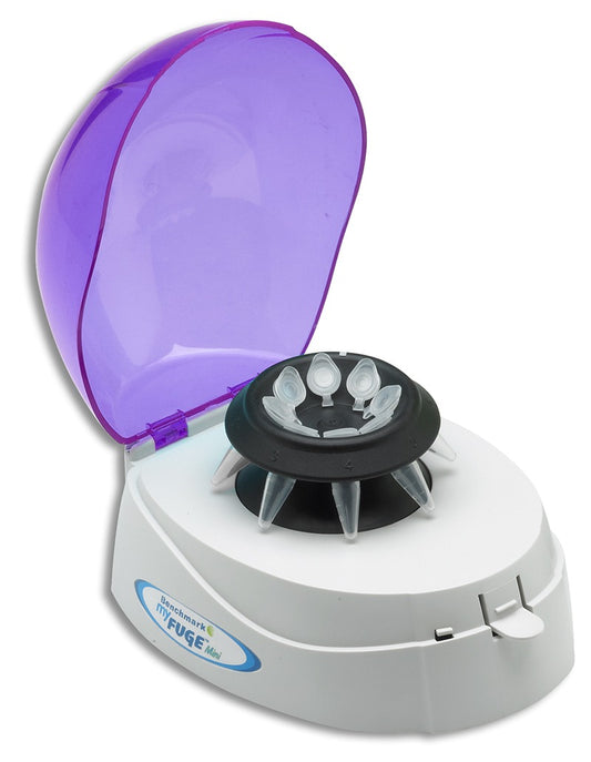 Mini Centrifuge, purple lid, 2 rotors, 240V