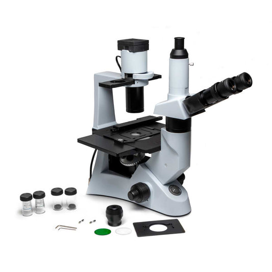 Precision Inverted Microscope, Trinocular