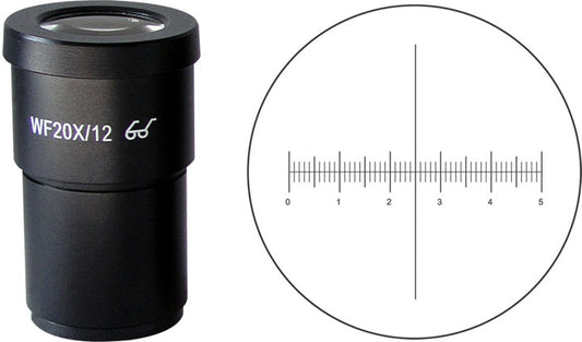 Reticle in 20x Eyepiece