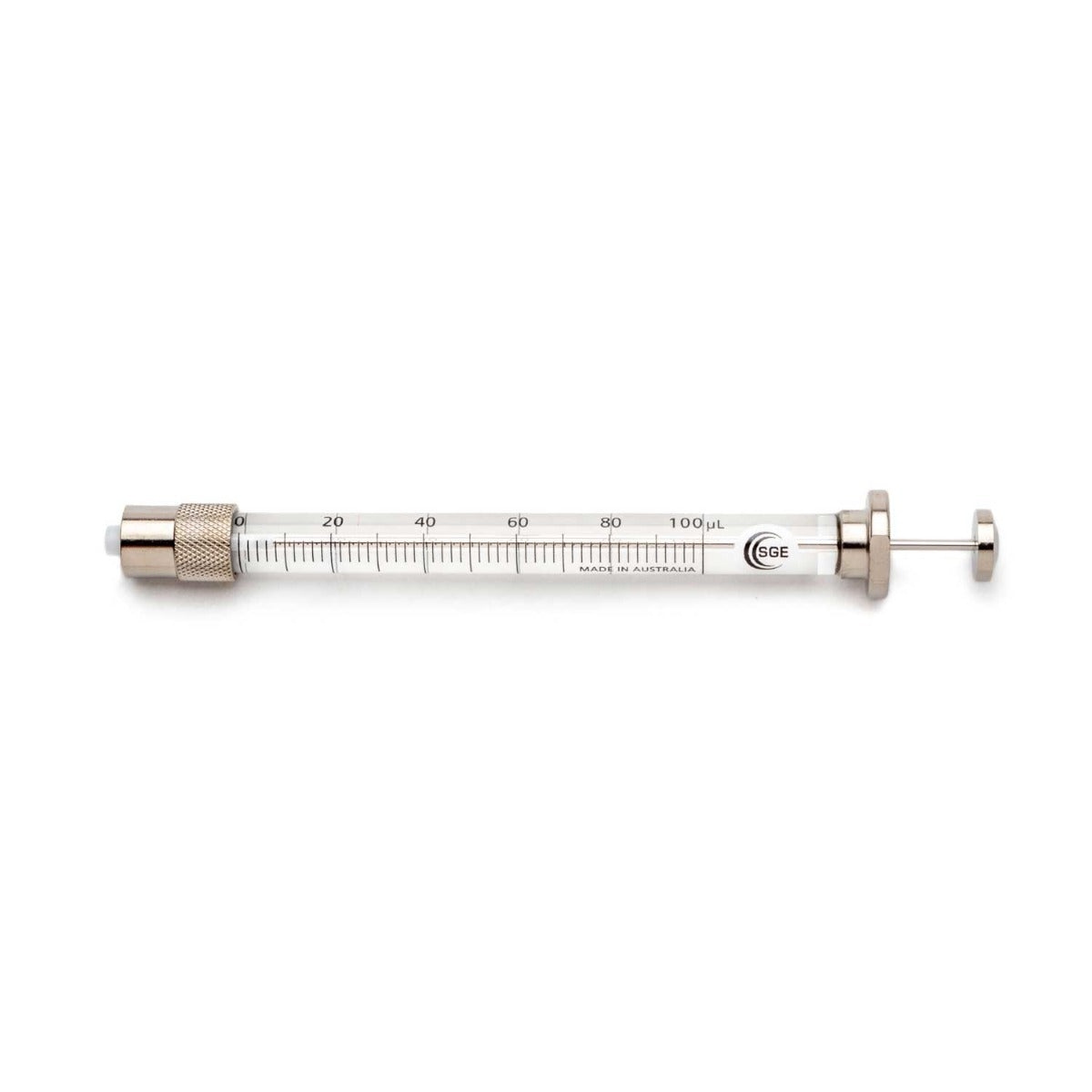 SGE Gas-tight Teflon Luer Lock Syringes-SGE100TLL