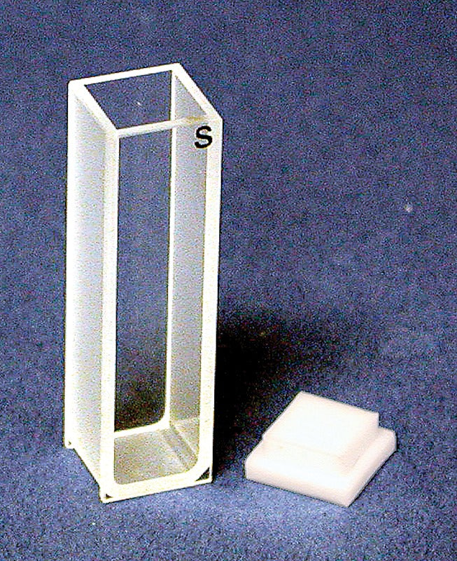 Standard Rectangular Optical Glass Cuvette, 10mm path, 10ct