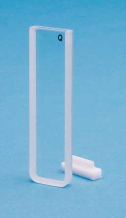 Standard Rectangular Quartz Cuvette, 1mm path, Style B