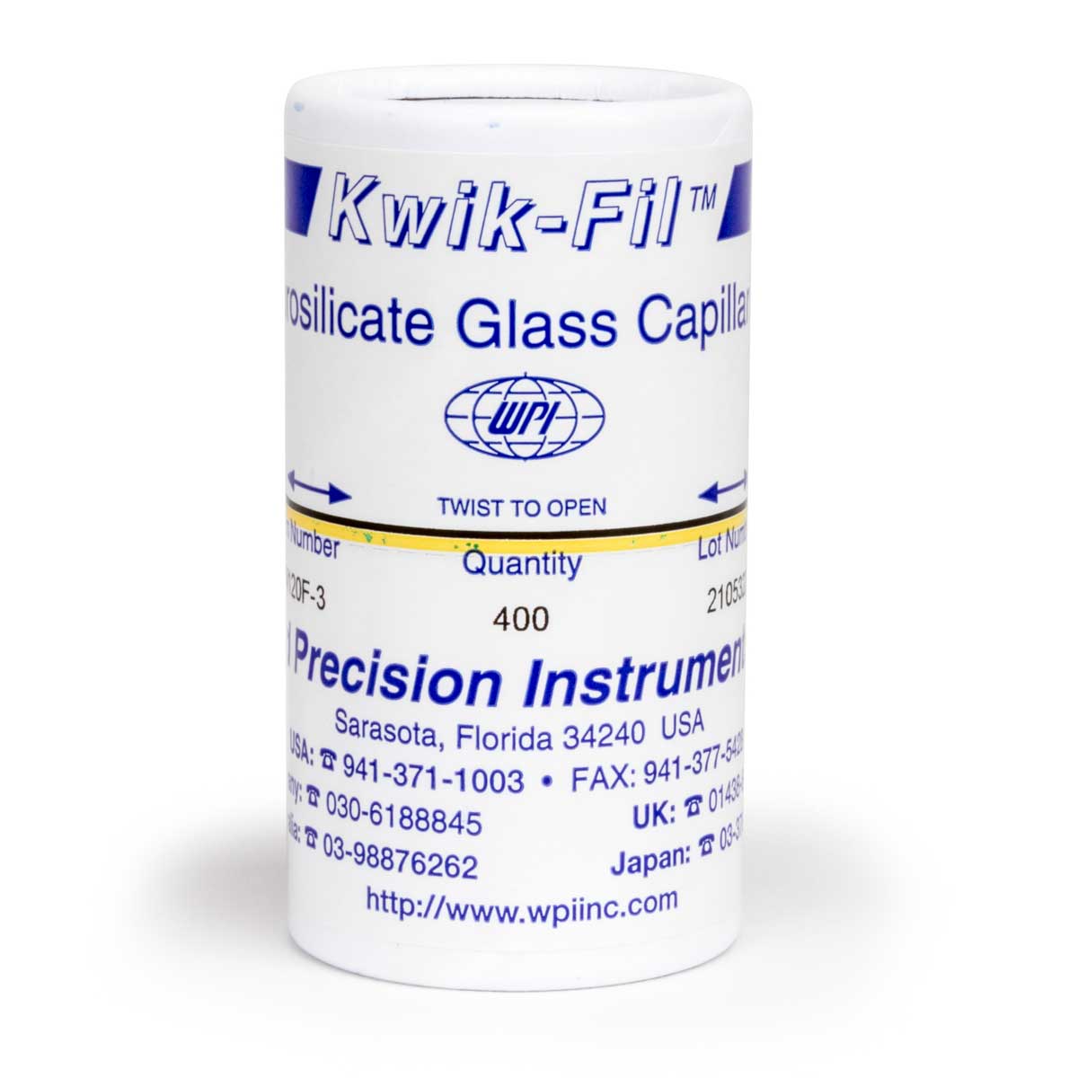 Thin Wall Glass Capillaries-TW120F-3