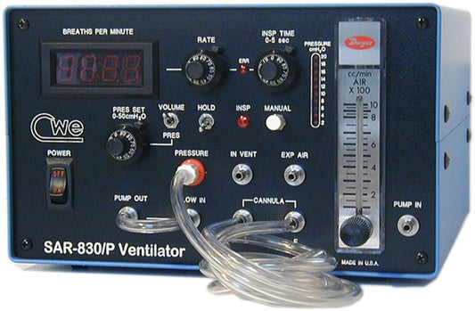 Ventilator for small animals, Internal air pump