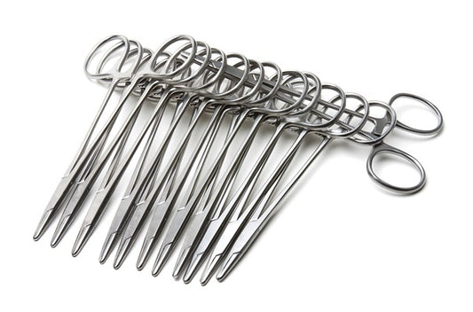 Webster Needle Holders, 12.5cm, Straight, 12-pack, Disposable