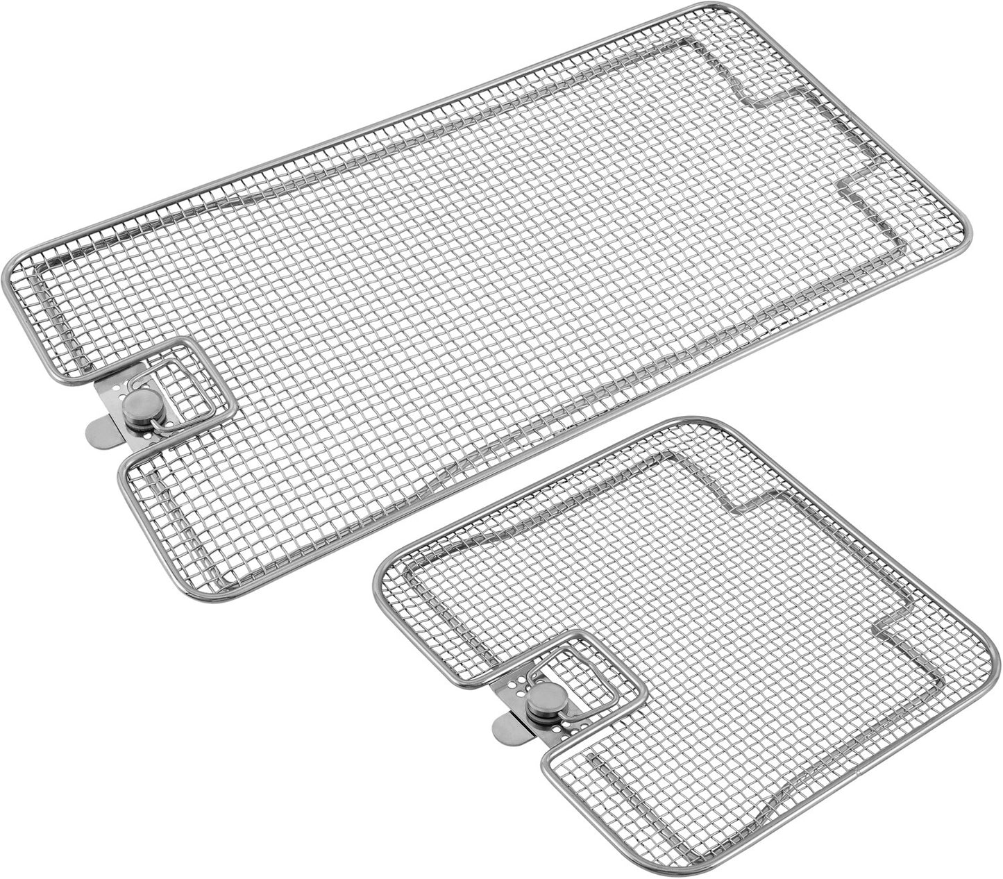 Lids for Wire Mesh Sterilization Baskets, Double Frame-WP-4455D