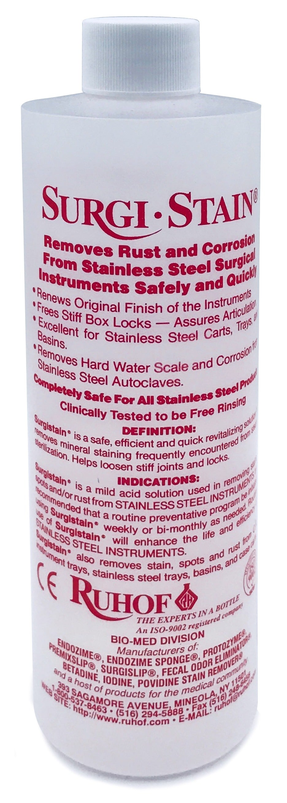 Surgistain Rust and Stain Remover, 16 oz.