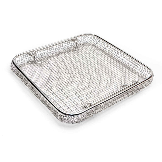 Wire Mesh Sterilization Baskets, Drop Handles-WP-4405