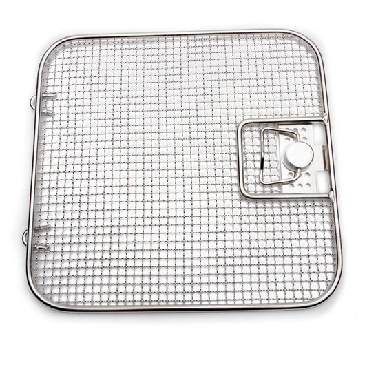 Lids for Crimped Wire Mesh Sterilization Baskets, Detention Frame