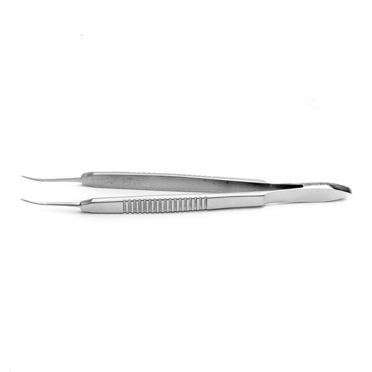 Troutman Tying Forceps, 10 cm, Curved