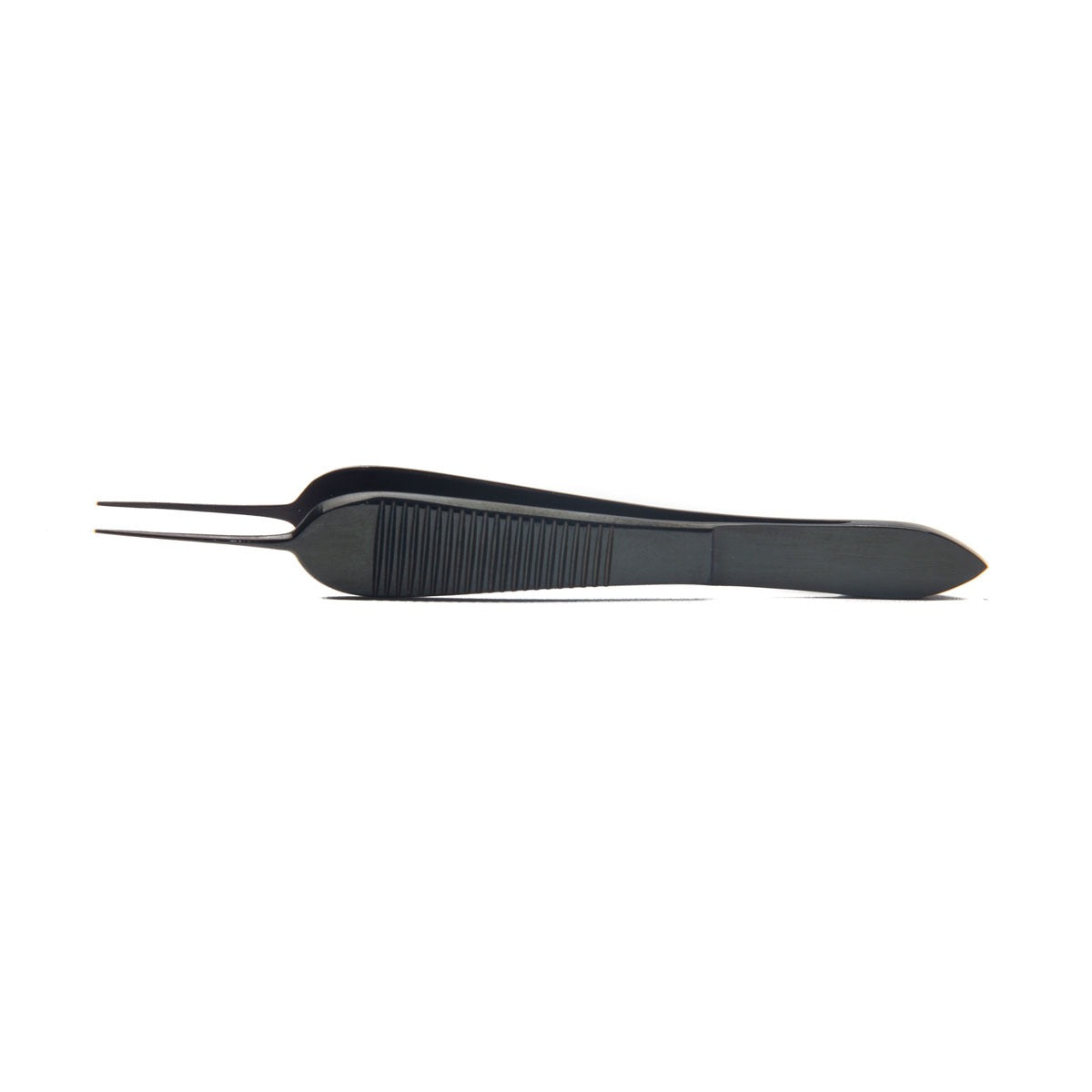 Saint Martin Micro Corneal Forceps, 11 cm, Black Coating